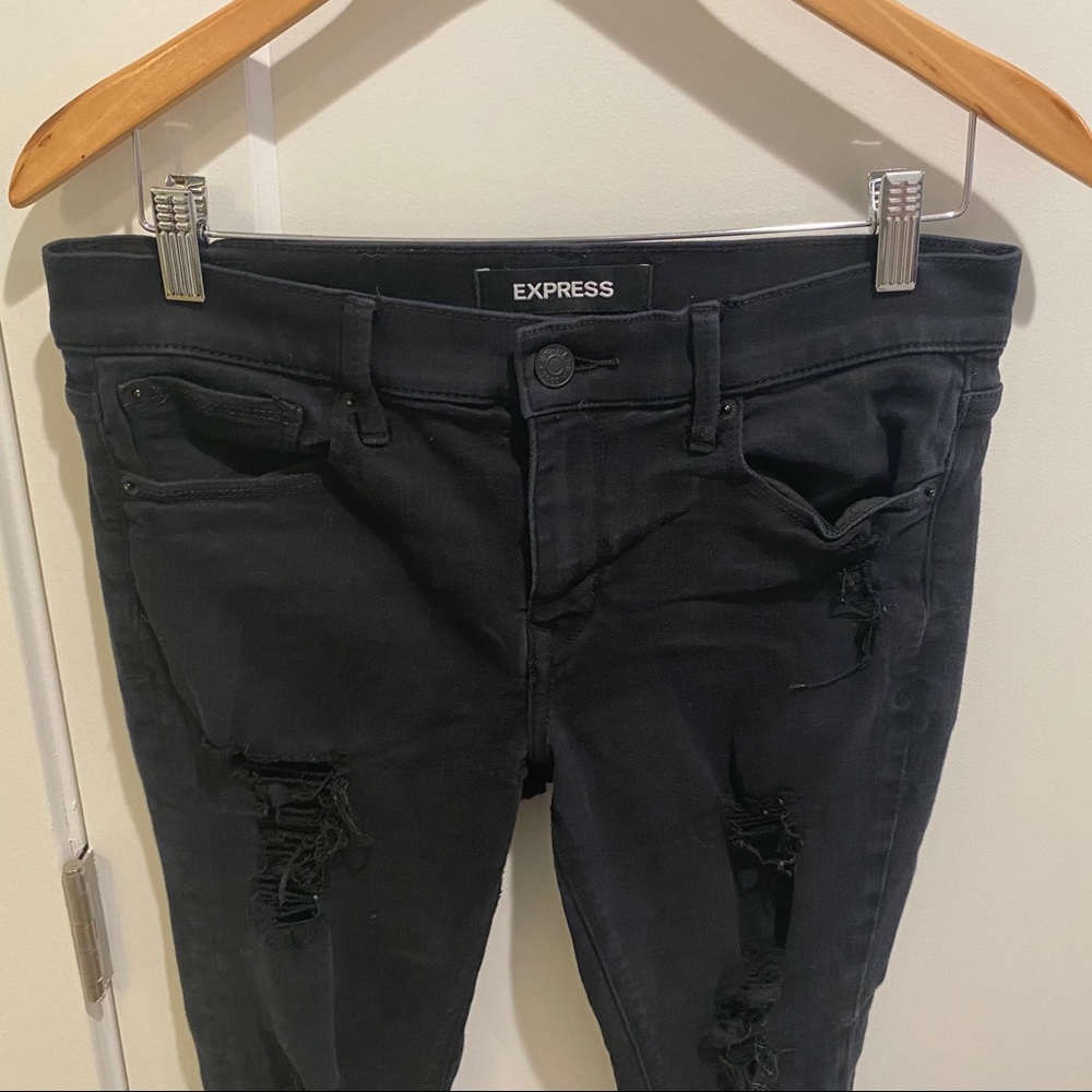 Express Stretch Mid Rise Legging